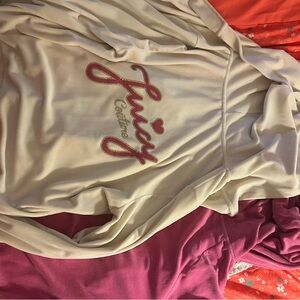 2 Juicy Couture Jackets, One Cream and One Pink Jacket
